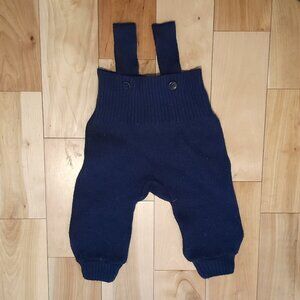 Disana Organic knitted wool trousers EUC 3-6mo.